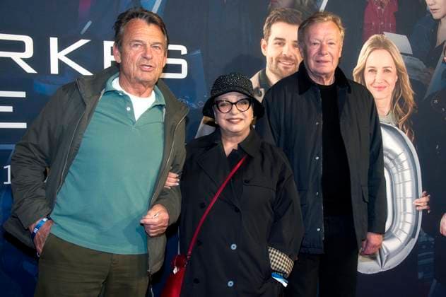 Krystian Martinek, Manon Strache and guest at the premiere of the ZDF crime series Ein starkes Team Für immer jung in the Astor Film Lounge Berlin, 08 10 2025 Foto:xC.xBehringx xFuturexImagex team_5032