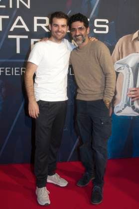 Lucas Reiber and Reza Brojerdi at the premiere of the ZDF crime series Ein starkes Team Für immer jung in the Astor Film Lounge Berlin, 08 10 2025 Foto:xC.xBehringx xFuturexImagex team_5046