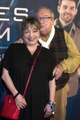 Manon Strache and Jaecki Schwarz at the premiere of the ZDF crime series Ein starkes Team Für immer jung in the Astor Film Lounge Berlin, 08 10 2025 Foto:xC.xBehringx xFuturexImagex team_5051