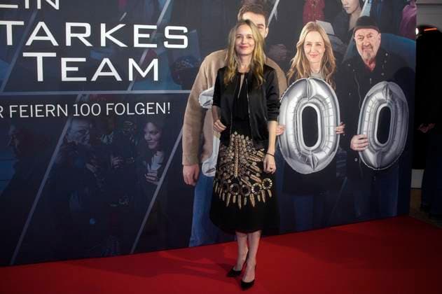 Stefanie Stappenbeck at the premiere of the ZDF crime series Ein starkes Team Für immer jung in the Astor Film Lounge Berlin, 08 10 2025 Foto:xC.xBehringx xFuturexImagex team_5061