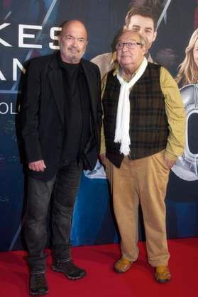 Florian Martens and Jaecki Schwarz at the premiere of the ZDF crime series Ein starkes Team Für immer jung in the Astor Film Lounge Berlin, 08 10 2025 Foto:xC.xBehringx xFuturexImagex team_5067
