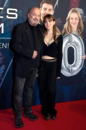 Florian Martens with daughter Milla at the premiere of the ZDF crime series Ein starkes Team Für immer jung in the Astor Film Lounge Berlin, 08 10 2025 Foto:xC.xBehringx xFuturexImagex team_5073