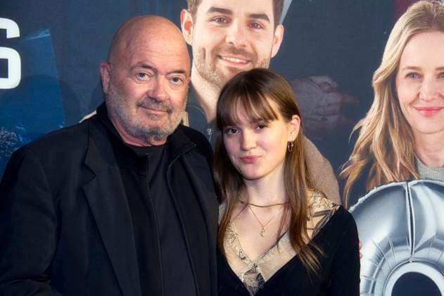 Florian Martens with daughter Milla at the premiere of the ZDF crime series Ein starkes Team Für immer jung in the Astor Film Lounge Berlin, 08 10 2025 Foto:xC.xBehringx xFuturexImagex team_5075