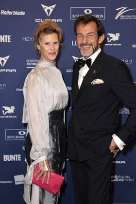 Leslie Malton and Hans Werner Meyer at the German Actors Award ceremony on 9 10 2025 in Berlin German Actors Award 2025 ceremony in Berlin