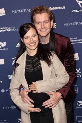 Nadja Jo Klapper and Johannes Heinrichs at the German Actors Award ceremony on 9 10 2025 in Berlin German Actors Award 2025 ceremony in Berlin