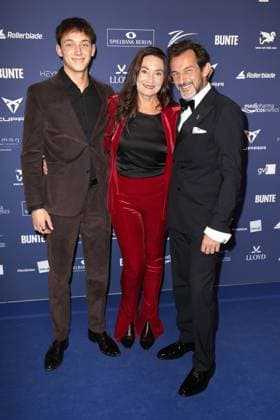 Callum Immanuel Meyer, Jacqueline Macaulay and Hans Werner Meyer at the German Actors Award ceremony on 9 10 2025 in Berlin German Actors Award 2025 ceremony in Berlin