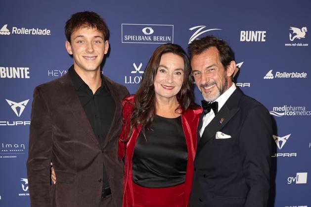 Callum Immanuel Meyer, Jacqueline Macaulay and Hans Werner Meyer at the German Actors Award ceremony on 9 10 2025 in Berlin German Actors Award 2025 ceremony in Berlin