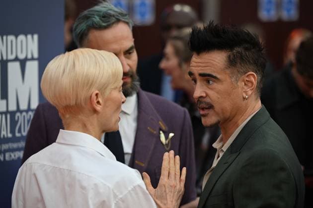 BFI London Film Festival LONDON, UNITED KINGDOM - OCTOBER 9: Irish actor Colin Farrell attends the premiere of the film Ballad of a Small Player during the 69th BFI London Film Festival at the Royal Festival Hall on October 9, 2025, in London, United Kingdom. Rasid Necati Aslim Anadolu London United Kingdom. Editorial use only. Please get in touch for any other usage.  Copyright: x2025xAnadoluxRasidxNecatixAslimx