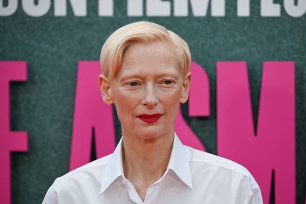Ballad of a Small Player Headline Gala - The 69th BFI London Film Festival LONDON, UNITED KINGDOM - OCTOBER 9: Tilda Swinton attends the Ballad of a Small Player Headline Gala at the 69th BFI London Film Festival at The Royal Festival Hall on October 09, 2025 in London, United Kingdom on October 9, 2025. Rasid Necati Aslim Anadolu London United Kingdom. Editorial use only. Please get in touch for any other usage.  Copyright: x2025xAnadoluxRasidxNecatixAslimx