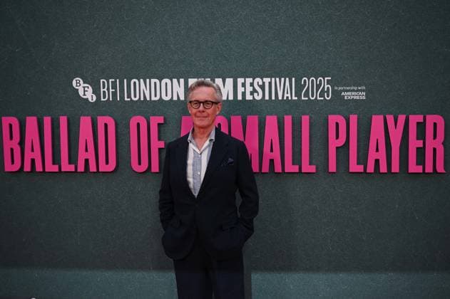 Ballad of a Small Player Gala - 69th BFI London Film Festival LONDON, UNITED KINGDOM - OCTOBER 9: English actor Alex Jennings attends the Ballad of a Small Player Headline Gala at the 69th BFI London Film Festival at The Royal Festival Hall in London, United Kingdom on October 9, 2025. Rasid Necati Aslim Anadolu London United Kingdom. Editorial use only. Please get in touch for any other usage.  Copyright: x2025xAnadoluxRaÅüidxNecatixAslÄ±mx