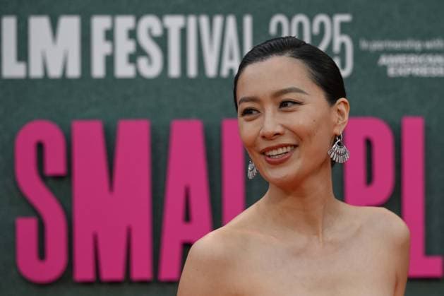 Ballad of a Small Player Gala - 69th BFI London Film Festival LONDON, UNITED KINGDOM - OCTOBER 9: American actress Fala Chen attends the Ballad of a Small Player Headline Gala at the 69th BFI London Film Festival at The Royal Festival Hall in London, United Kingdom on October 9, 2025. Rasid Necati Aslim Anadolu London United Kingdom. Editorial use only. Please get in touch for any other usage.  Copyright: x2025xAnadoluxRaÅüidxNecatixAslÄ±mx