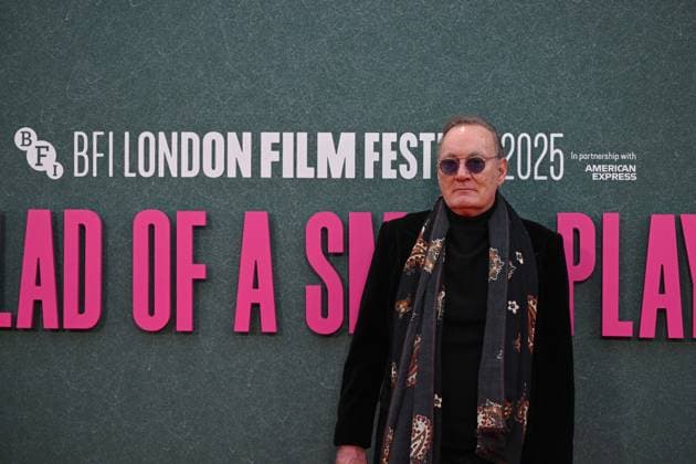 Ballad of a Small Player Gala - 69th BFI London Film Festival LONDON, UNITED KINGDOM - OCTOBER 9: Lawrence Osborne attends the Ballad of a Small Player Headline Gala at the 69th BFI London Film Festival at The Royal Festival Hall in London, United Kingdom on October 9, 2025. Rasid Necati Aslim Anadolu London United Kingdom. Editorial use only. Please get in touch for any other usage.  Copyright: x2025xAnadoluxRaÅüidxNecatixAslÄ±mx