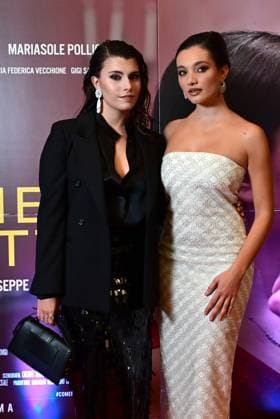 Naples, October 9, 2025. Presentation of the film Romeo and Juliet by Giuseppe Alessio Nuzzo. Pictured: Giovanna Sannino, Mariasole Pollio  Copyright: xRobertoxJandolix xipa-agency.netx xRobertoxJandolix IPA_Agency_IPA66362594