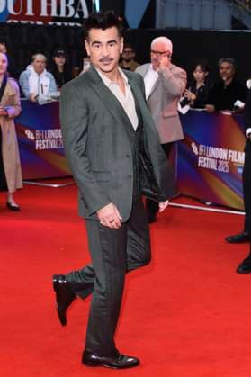 Colin Farrell at the premiere of the feature film Ballad of a Small Player at the 69 BFI London Film Festival 2025 at the Royal Festival Hall London, 09 10 2025 Foto:xS.xVasx xFuturexImagex small_5031