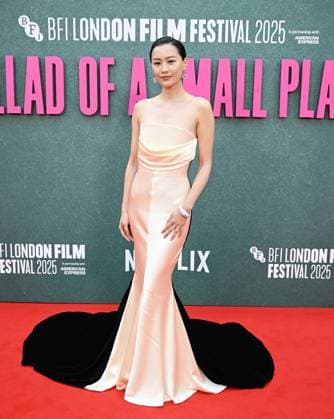 Premiere of the film Ballad of a Small Player at the 69th BFI London Film Festival 2025 in the Royal Festival Hall Featuring: Fala Chen Where: London, United Kingdom When: 09 Oct 2025 Credit: Cover Images EDITORIAL USE ONLY. NOT FOR USE BY NEWSPAPERS BASED IN THE UK. Copyright: xx coverimg55166447