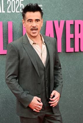 Premiere of the film Ballad of a Small Player at the 69th BFI London Film Festival 2025 in the Royal Festival Hall Featuring: Colin Farrell Where: London, United Kingdom When: 09 Oct 2025 Credit: Cover Images EDITORIAL USE ONLY. NOT FOR USE BY NEWSPAPERS BASED IN THE UK. Copyright: xx coverimg55166454