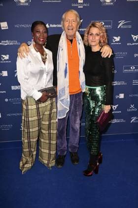 Dayan Kodua, Reiner and Anja Schoene at the German Actors Award ceremony on 9 10 2025 in Berlin German Actors Award 2025 ceremony in Berlin