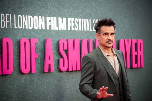October 9, 2025, London, United Kingdom: Colin Farrell attends the Ballad of a Small Player Headline Gala during the 69th BFI London Film Festival at The Royal Festival Hall. London United Kingdom - ZUMAs197 20251009_aaa_s197_163 Copyright: xLoredanaxSangiulianox