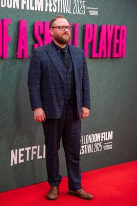 October 9, 2025, London, United Kingdom: Producer Matthew James Wilkinson attends the Ballad of a Small Player Headline Gala during the 69th BFI London Film Festival at The Royal Festival Hall. London United Kingdom - ZUMAs197 20251009_aaa_s197_164 Copyright: xLoredanaxSangiulianox