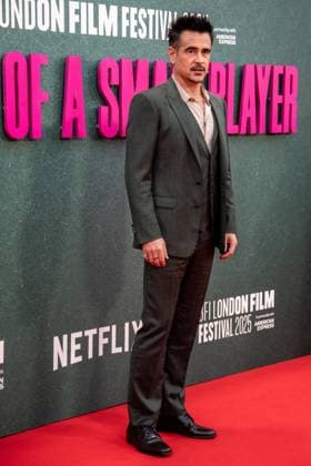 October 9, 2025, London, United Kingdom: Colin Farrell attends the Ballad of a Small Player Headline Gala during the 69th BFI London Film Festival at The Royal Festival Hall. London United Kingdom - ZUMAs197 20251009_aaa_s197_175 Copyright: xLoredanaxSangiulianox