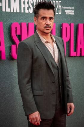 October 9, 2025, London, United Kingdom: Colin Farrell attends the Ballad of a Small Player Headline Gala during the 69th BFI London Film Festival at The Royal Festival Hall. London United Kingdom - ZUMAs197 20251009_aaa_s197_176 Copyright: xLoredanaxSangiulianox