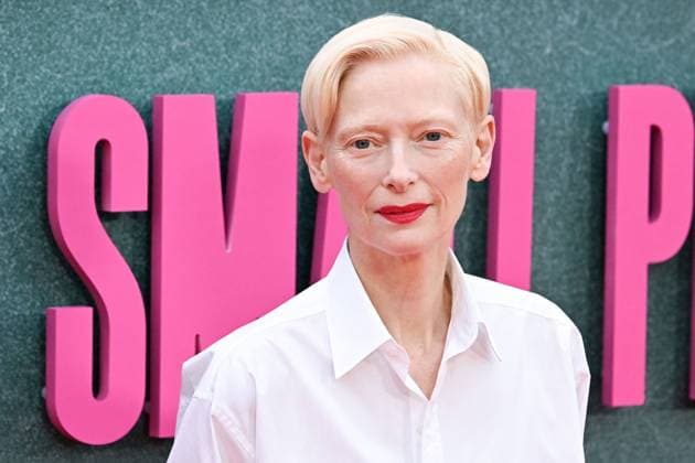 London BFI Ballad of a Small Player Premiere Tilda Swinton attending the Ballad of a Small Player Premiere as part of the BFI London Film Festival in London, England on October 09, 2025. Photo by Aurore Marechal ABACAPRESS.COM London  Copyright: xMarechalxAurore ABACAx