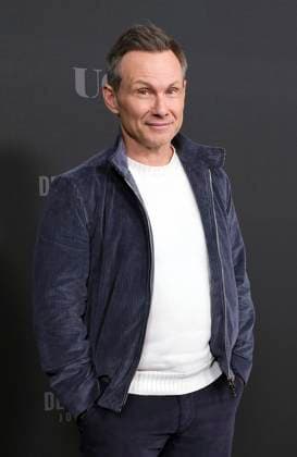 NEW YORK, NY- OCTOBER 9: Christian Slater at Peacock™s Devil In Disguise: John Wayne Gacy Premiere at DGA NY Theater on October 9, 2025 in New York City. Copyright: xKatiexGodowskix