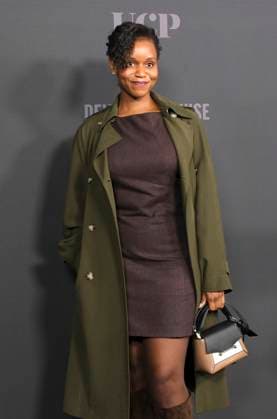 NEW YORK, NY- OCTOBER 9: Aime Donna Kelly at Peacock™s Devil In Disguise: John Wayne Gacy Premiere at DGA NY Theater on October 9, 2025 in New York City. Copyright: xKatiexGodowskix