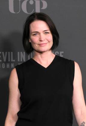 NEW YORK, NY- OCTOBER 9: Sprague Grayden at Peacock™s Devil In Disguise: John Wayne Gacy Premiere at DGA NY Theater on October 9, 2025 in New York City. Copyright: xKatiexGodowskix