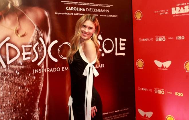 RECORD DATE NOT STATED pre-premiere of the film O Descontrol at the Rio festival rio de janeiro(rj), 10 09 2025- cinema festival rj- actress carolina dieckmann, during the premiere of the film descontrole, during the rio film festival, held at the cine odeon in the city of rio de janeiro, this thursday, october 9, 2025. (Foto: Onofre Veras Thenews2 imago images) pre-premiere of the film O Descontrol at the Rio festival  Copyright: xPicasax