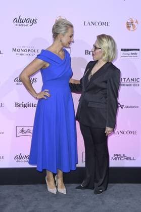 Presentation of the BRIGITTE Award Julija Borissowna Nawalnaja and Susanna Riethmüller Editor-in-Chief BRIGITTE at the BRIGITTE Award ceremony at the Bertelsmann Representative Office in Berlin on 09 10 2025 Copyright: xEventpressxBerndtx