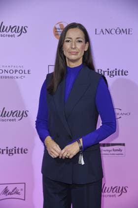 Presentation of the BRIGITTE Award Pinar Atalay at the BRIGITTE Award ceremony at the Bertelsmann Representative Office in Berlin on 09 10 2025 Copyright: xEventpressxBerndtx