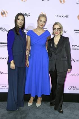 Presentation of the BRIGITTE Award Pinar Atalay,Julija Borissowna Nawalnaja and Susanna Riethmüller Editor-in-Chief BRIGITTE at the BRIGITTE Award ceremony at the Bertelsmann Representative Office in Berlin on 09 10 2025 Copyright: xEventpressxBerndtx