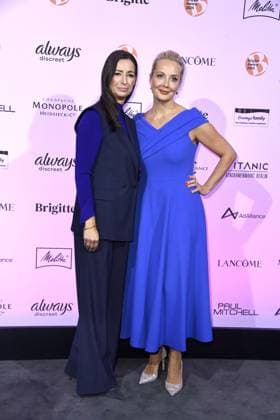 Presentation of the BRIGITTE Award Pinar Atalay and Julija Borissowna Nawalnaja at the BRIGITTE Award ceremony at the Bertelsmann Representative Office in Berlin on 09 10 2025 Copyright: xEventpressxBerndtx