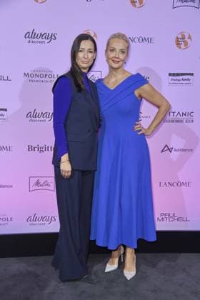Presentation of the BRIGITTE Award Pinar Atalay and Julija Borissowna Nawalnaja at the BRIGITTE Award ceremony at the Bertelsmann Representative Office in Berlin on 09 10 2025 Copyright: xEventpressxBerndtx
