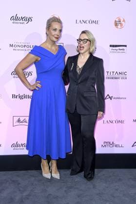 Presentation of the BRIGITTE Award Julija Borissowna Nawalnaja and Susanna Riethmüller Editor-in-Chief BRIGITTE at the BRIGITTE Award ceremony at the Bertelsmann Representative Office in Berlin on 09 10 2025 Copyright: xEventpressxBerndtx