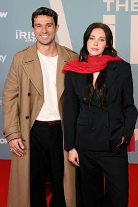 Marijke Smittenaar with companion at the premiere of the Sky series The Iris Affair at Mathäser Filmpalast Munich, 09 10 2025 Foto:xR.xHeinex xFuturexImagex iris_5017