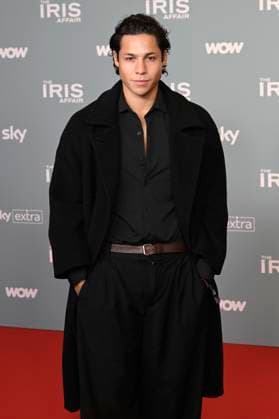 Leon Klein at the premiere of the Sky series The Iris Affair at Mathäser Filmpalast Munich, 09 10 2025 Foto:xR.xHeinex xFuturexImagex iris_5025