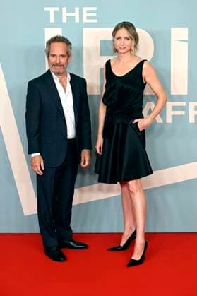 Tom Hollander and Niamh Algar at the premiere of the Sky series The Iris Affair at Mathäser Filmpalast Munich, 09 10 2025 Foto:xR.xHeinex xFuturexImagex iris_5035