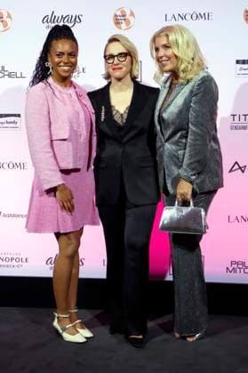 Aminata Belli, Susanna Riethmüller and Astrid Bleeker Hellwig at the 2nd Brigitte Award 2025 ceremony at the Bertelsmann Representative Office in Berlin, 09 10 2025 Foto:xA.xBuggex xFuturexImagex brigitte_5026