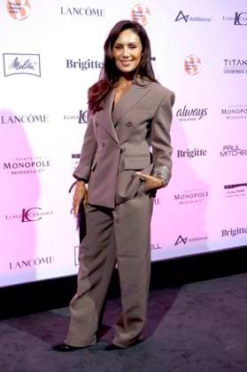 Nazan Eckes bei der 2. Verleihung des Brigitte Award 2025 in der Bertelsmann Hauptstadtrepräsentanz. Berlin, 09.10.2025 *** Nazan Eckes at the 2nd Brigitte Award 2025 ceremony at the Bertelsmann Representative Office in Berlin, 09 10 2025 Foto:xA.xBuggex xFuturexImagex brigitte_5033