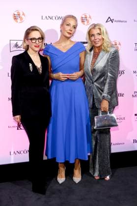 Susanna Riethmüller, Julija Nawalnaja and Astrid Bleeker Hellwig at the 2nd Brigitte Award 2025 ceremony at the Bertelsmann Representative Office in Berlin, 09 10 2025 Foto:xA.xBuggex xFuturexImagex brigitte_5036