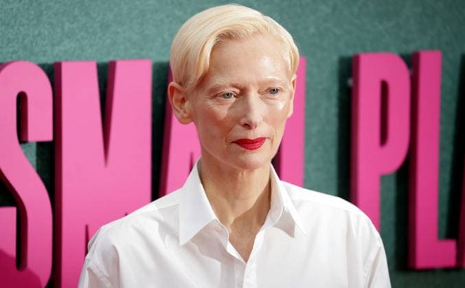 UK premiere of Ballad of a Small Player Tilda Swinton at the UK premiere of Ballad of a Small Player at the 69th BFI London Film Festival at The Royal Festival Hall in London. London Royal Festival Hall UK Copyright: xFredxDuvalx