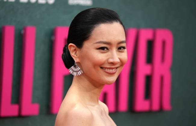 UK premiere of Ballad of a Small Player Fala Chen at the UK premiere of Ballad of a Small Player at the 69th BFI London Film Festival at The Royal Festival Hall in London. London Royal Festival Hall UK Copyright: xFredxDuvalx