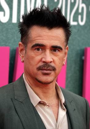 UK premiere of Ballad of a Small Player Colin Farrell at the UK premiere of Ballad of a Small Player at the 69th BFI London Film Festival at The Royal Festival Hall in London. London Royal Festival Hall UK Copyright: xFredxDuvalx