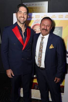New York premiere of Re-Election at the Regal Union Square Featuring: Adam Saunders (Director, Writer, Producer, Cast) and Rizwan Manji Where: New York, New York, United States When: 09 Oct 2025 Credit: Marion Curtis StarPix for Picturehouse INSTARimages EDITORIAL USE ONLY. NOT FOR USE BY NEWSPAPERS BASED IN THE UK. Copyright: xMarionxCurtisx xStarPixxforxPicturehousex instar55167145