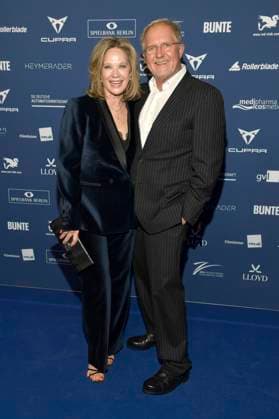 Ann Kathrin Kramer and Harald Krassnitzer at the presentation of the German Acting Award 2025 at the Hotel Pullman Berlin Schweizerhof Berlin, 09 10 2025 Foto:xF.xKernx xFuturexImagex schauspielrpreis_5045