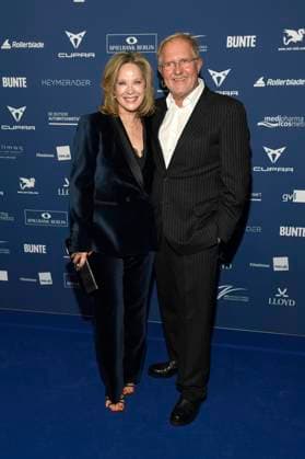 Ann Kathrin Kramer and Harald Krassnitzer at the presentation of the German Acting Award 2025 at the Hotel Pullman Berlin Schweizerhof Berlin, 09 10 2025 Foto:xF.xKernx xFuturexImagex schauspielrpreis_5046
