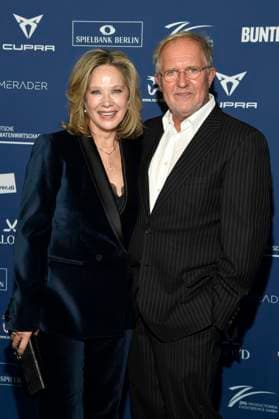 Ann Kathrin Kramer and Harald Krassnitzer at the presentation of the German Acting Award 2025 at the Hotel Pullman Berlin Schweizerhof Berlin, 09 10 2025 Foto:xF.xKernx xFuturexImagex schauspielrpreis_5047