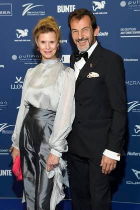 Leslie Malton and Hans Werner Meyer at the presentation of the German Acting Award 2025 at the Hotel Pullman Berlin Schweizerhof Berlin, 09 10 2025 Foto:xF.xKernx xFuturexImagex schauspielrpreis_5063